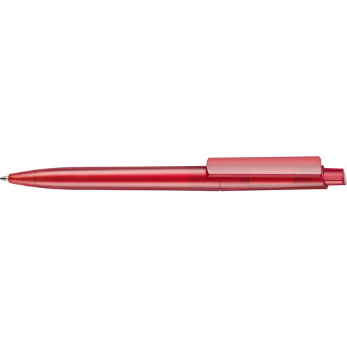 Kugelschreiber CREST FROZEN , Ritter-Pen, kirsch-rot-TR/FR, ABS-Kunststoff, 14,90cm (Länge), Bild 3