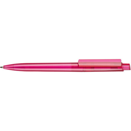 Kugelschreiber CREST FROZEN , Ritter-Pen, magenta-pink-TR/FR, ABS-Kunststoff, 14,90cm (Länge), Bild 3