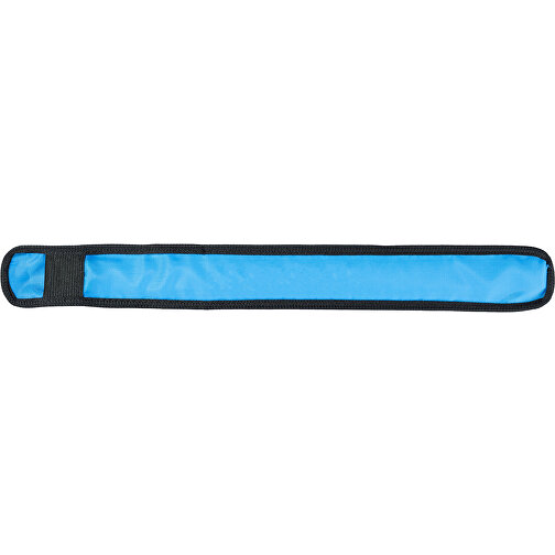 LED Snap Band , Promo Effects, blau, Polyester/Kunststoff, 35,00cm x 0,20cm x 4,00cm (Länge x Höhe x Breite), Bild 2