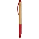 marron, rouge