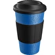 bleu moyen / noir / noir