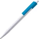 blanc / bleu clair