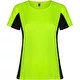 fluor green / ensfarvet sort